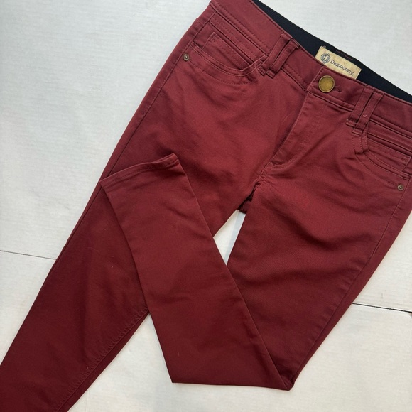 Democracy burgundy skinny jean/ jegging - Picture 4 of 7